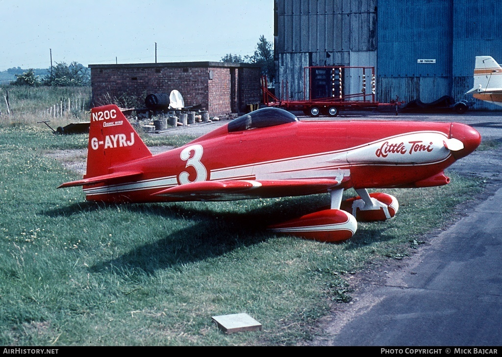 Aircraft Photo of G-AYRJ | LeVier Cosmic Wind | AirHistory.net #10772