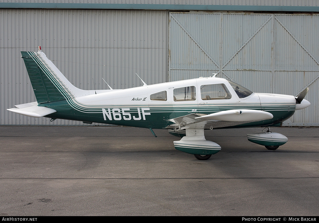 Aircraft Photo of N65JF | Piper PA-28-181 Archer II | AirHistory.net #10781