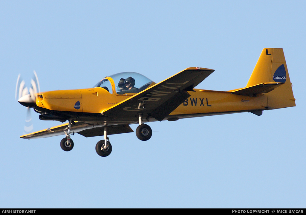 Aircraft Photo of G-BWXL | Slingsby T-67M-260 Firefly | Defence Elementary Flying Training School | AirHistory.net #10786