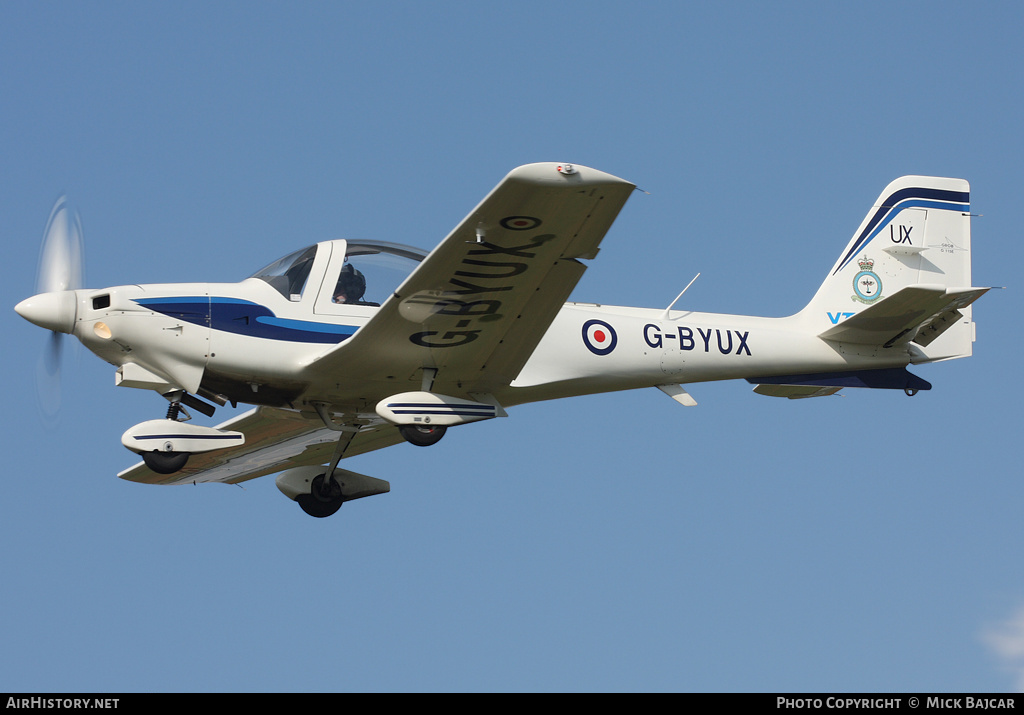 Aircraft Photo of G-BYUX | Grob G-115E Tutor | UK - Air Force | AirHistory.net #10787
