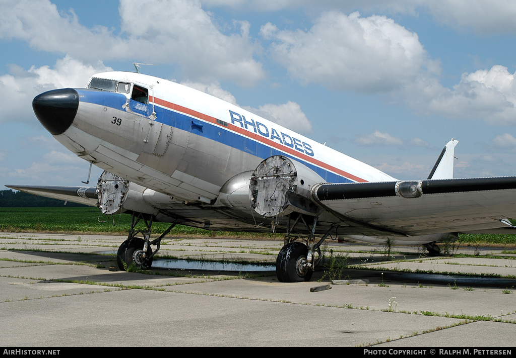 Aircraft Photo of N139JR | Douglas DC-3(C) | Rhoades Aviation | AirHistory.net #10797