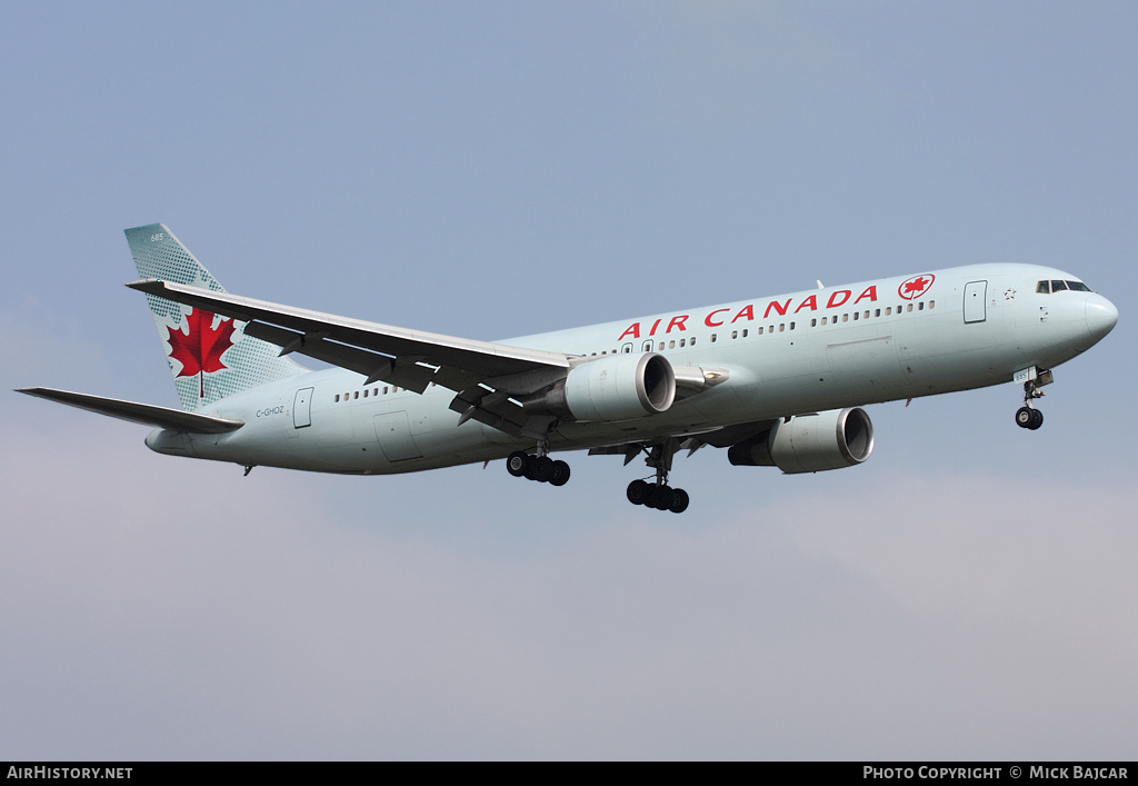 Aircraft Photo of C-GHOZ | Boeing 767-375/ER | Air Canada | AirHistory.net #10800