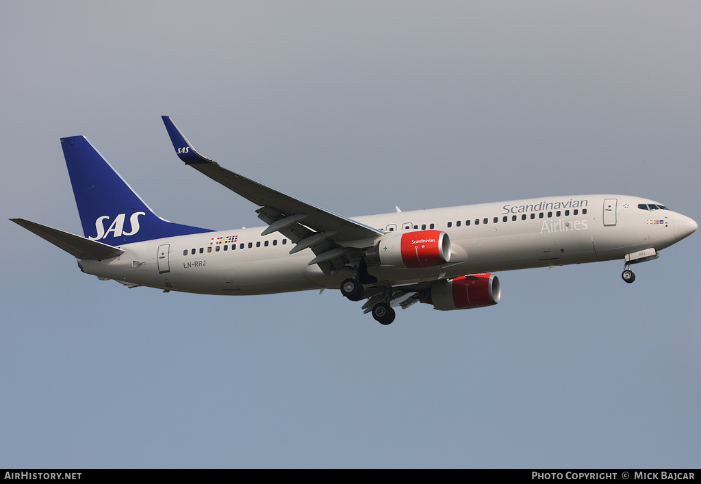 Aircraft Photo of LN-RRJ | Boeing 737-883 | Scandinavian Airlines - SAS | AirHistory.net #10802