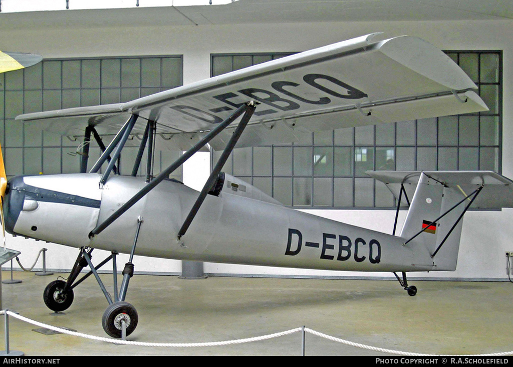 Aircraft Photo of D-EBCQ | Braunschweig LF-1 Zaunkonig | AirHistory.net #10811