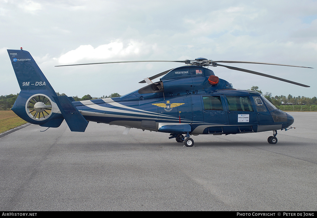 Aircraft Photo of 9M-DSA | Aerospatiale SA-365N Dauphin 2 | Weststar Aviation Services | AirHistory.net #10821