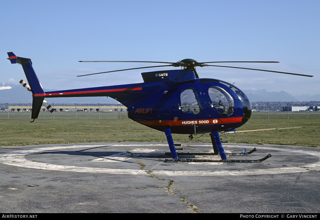 Aircraft Photo of C-GMTB | Hughes 500D (369D) | ALC Airlift | AirHistory.net #10826