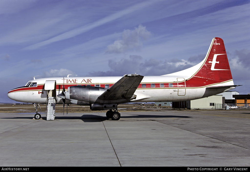 Aircraft Photo of C-GKFW | Convair 580 | Time Air | AirHistory.net #10828