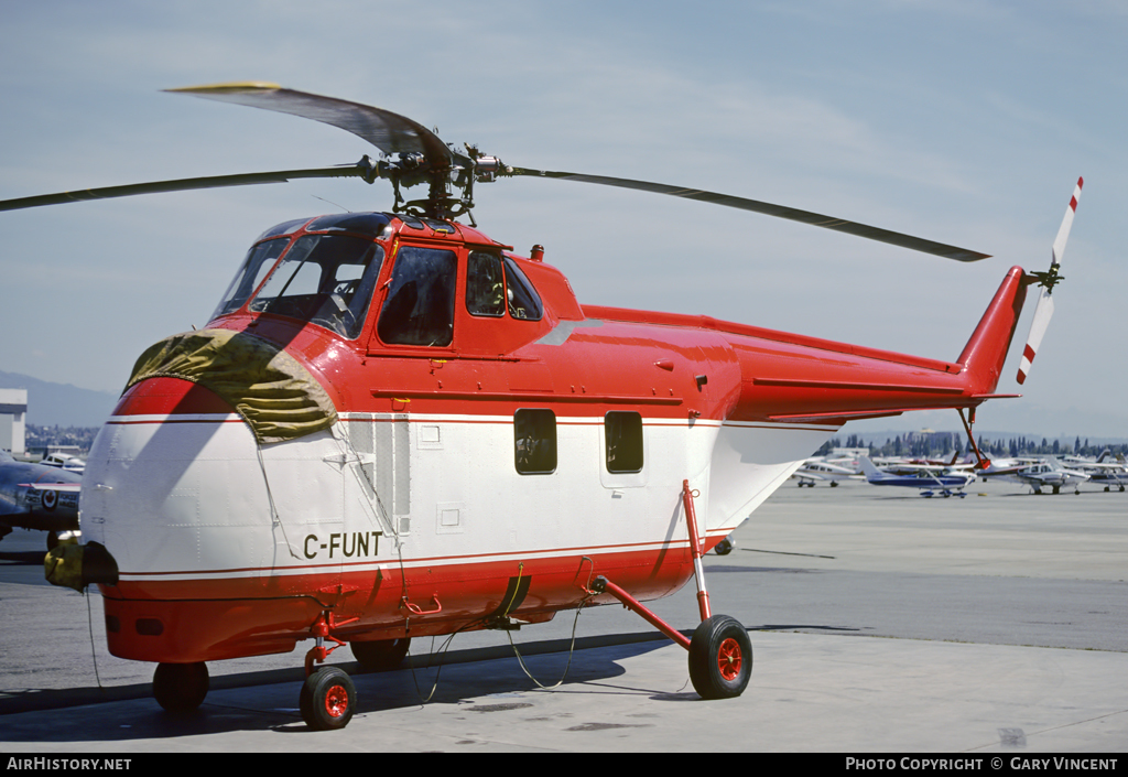 Aircraft Photo of C-FUNT | Sikorsky S-55T | Estlin Air Services | AirHistory.net #10835