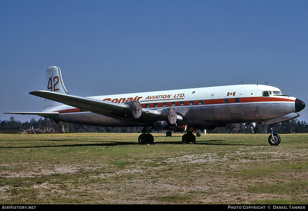 Aircraft Photo of CF-PWF | Douglas DC-6B | Conair Aviation | AirHistory.net #10837