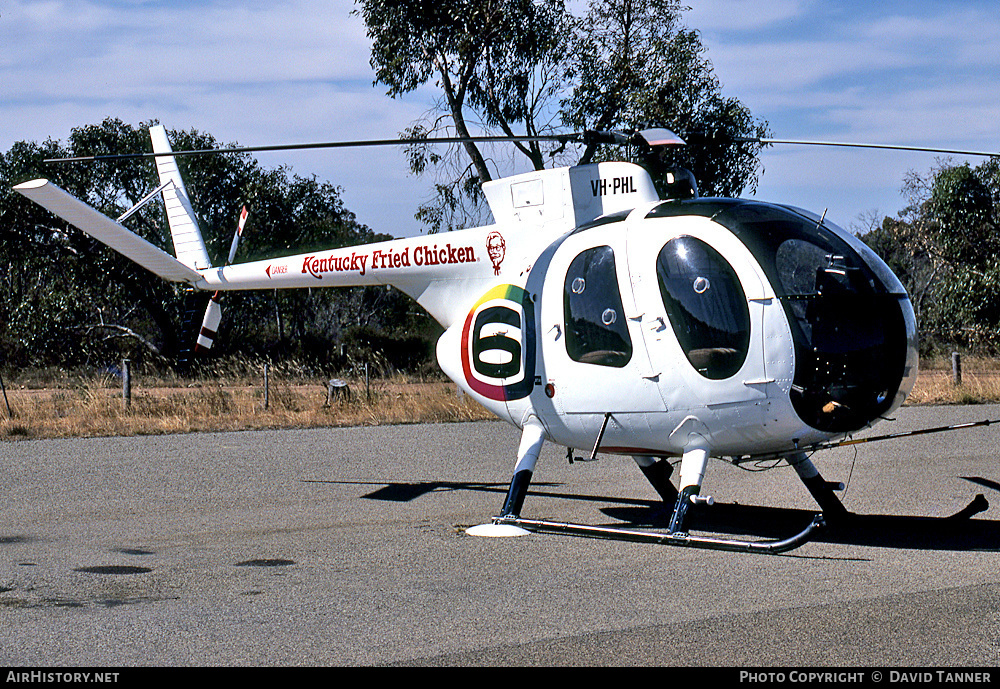 Aircraft Photo of VH-PHL | Hughes 500C (369HS) | Channel 6 News | AirHistory.net #10849