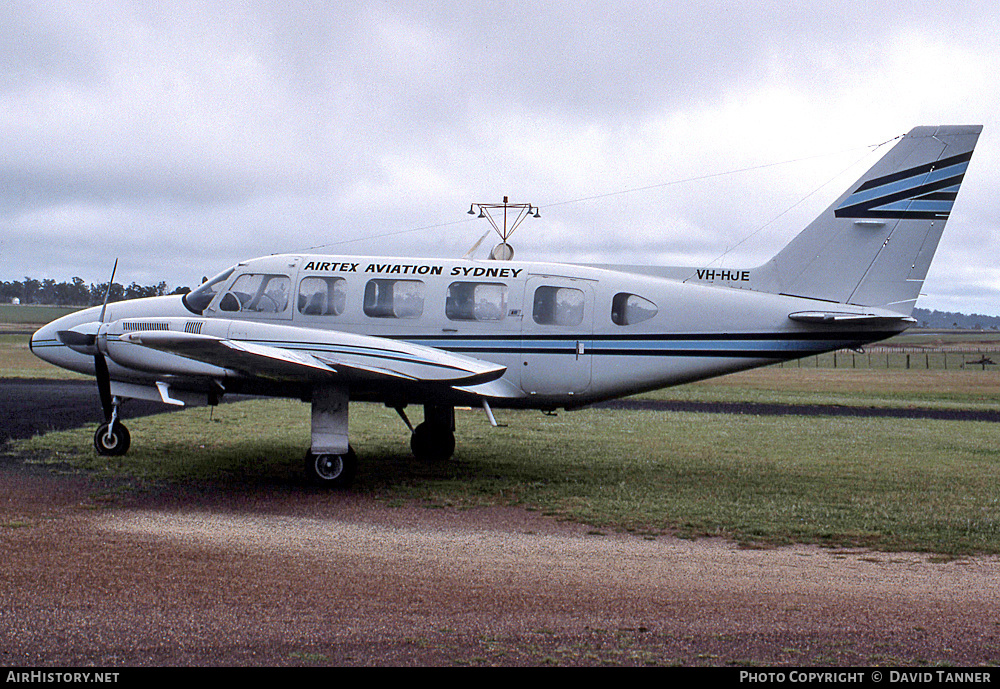 Aircraft Photo of VH-HJE | Piper PA-31-350 Navajo Chieftain | Airtex Aviation Sydney | AirHistory.net #10852