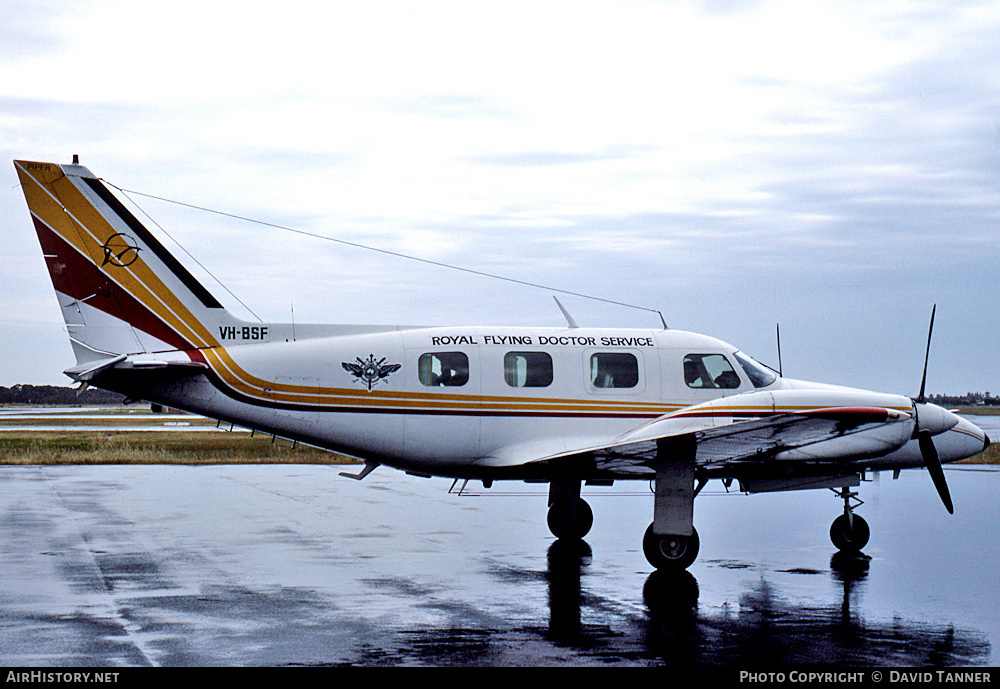 Aircraft Photo of VH-BSF | Piper PA-31P-425 Pressurized Navajo | Royal Flying Doctor Service - RFDS | AirHistory.net #10855