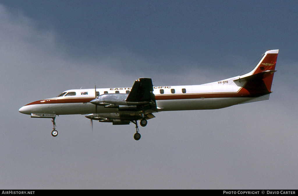 Aircraft Photo of VH-EPB | Swearingen SA-226TC Metro II | Eastern Pacific Airlines | AirHistory.net #10866