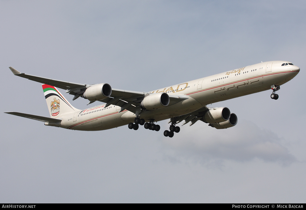 Aircraft Photo of A6-EHI | Airbus A340-642 | Etihad Airways | AirHistory.net #10877