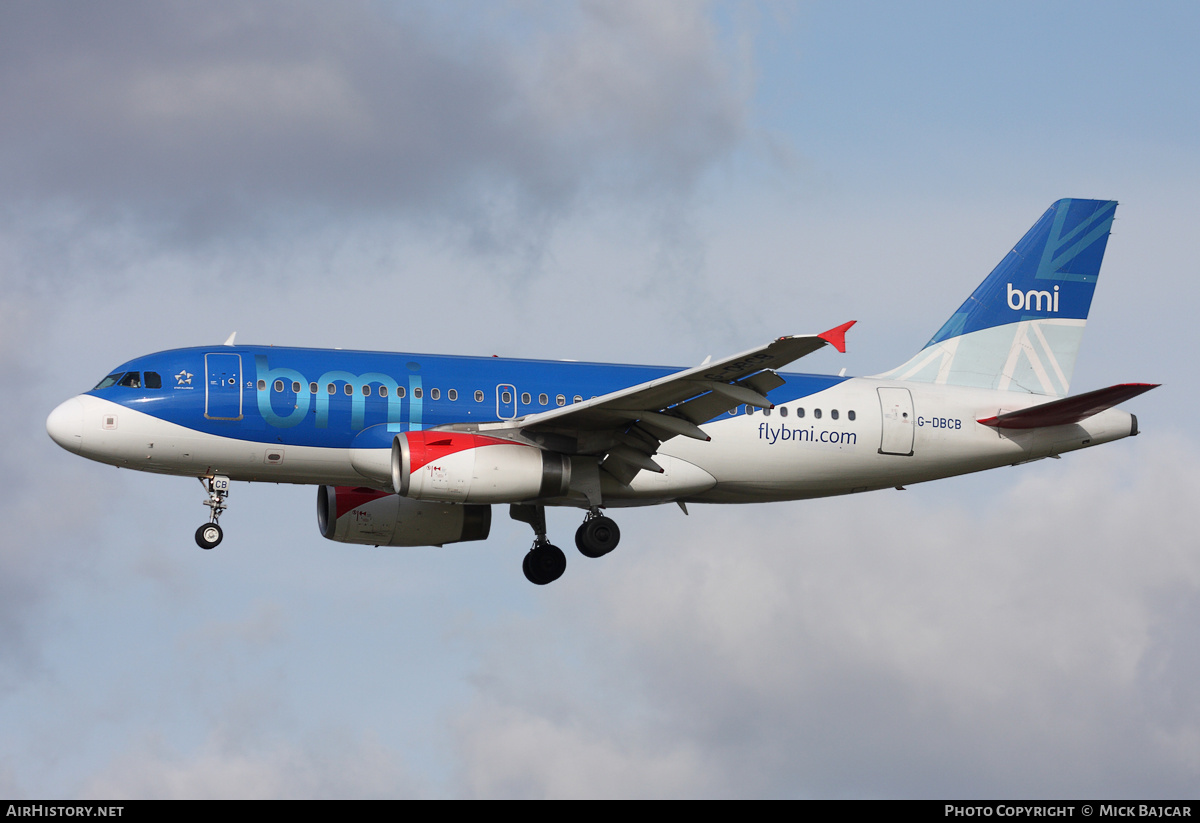 Aircraft Photo of G-DBCB | Airbus A319-131 | BMI - British Midland International | AirHistory.net #10887