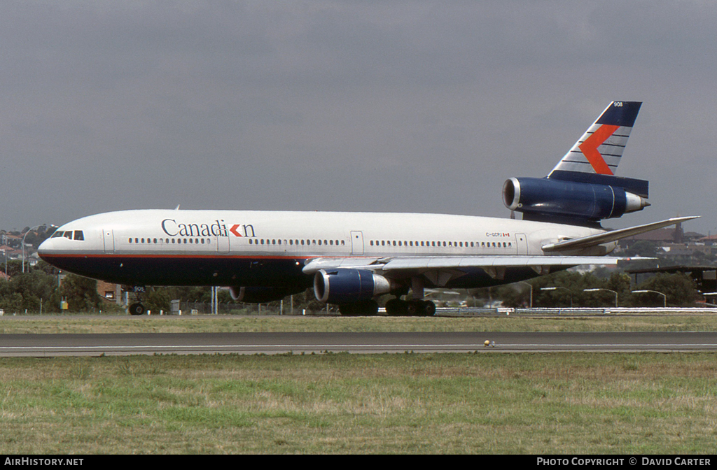 Aircraft Photo of C-GCPJ | McDonnell Douglas DC-10-30 | Canadian Airlines | AirHistory.net #10897