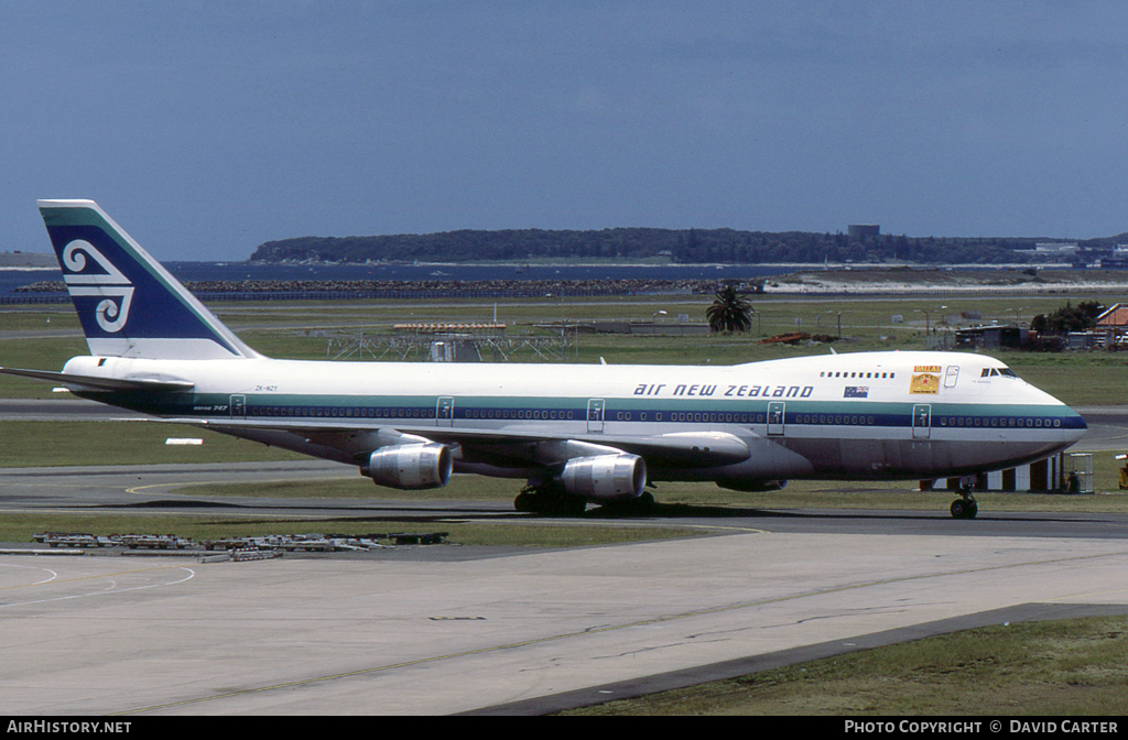 Aircraft Photo of ZK-NZY | Boeing 747-219B | Air New Zealand | AirHistory.net #10900