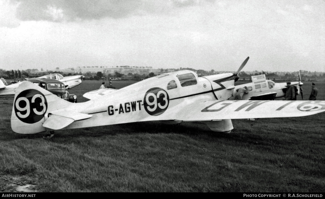 Aircraft Photo of G-AGWT | Miles M.7A Nighthawk | AirHistory.net #10907