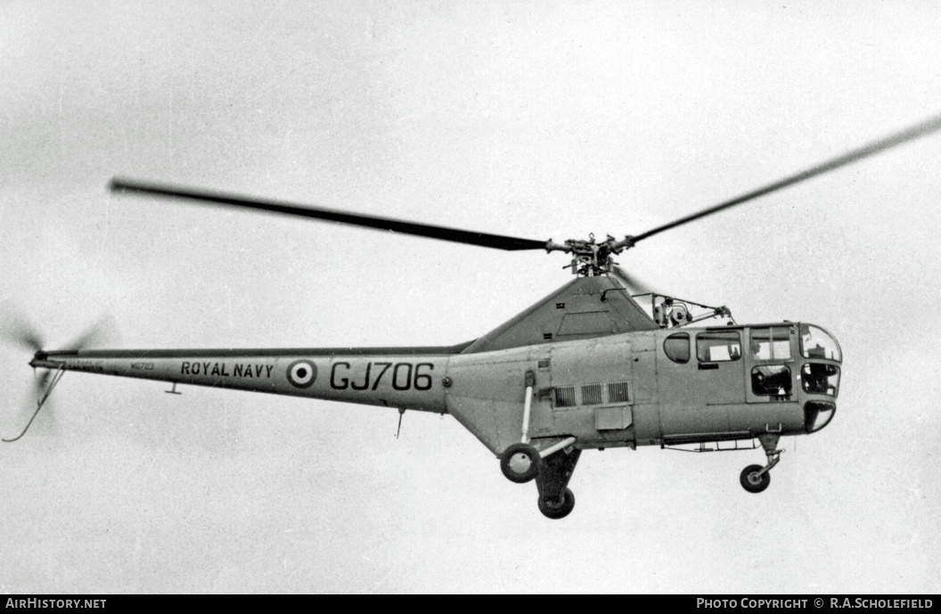 Aircraft Photo of WG723 | Westland WS-51 Dragonfly HR.3 | UK - Navy | AirHistory.net #10918