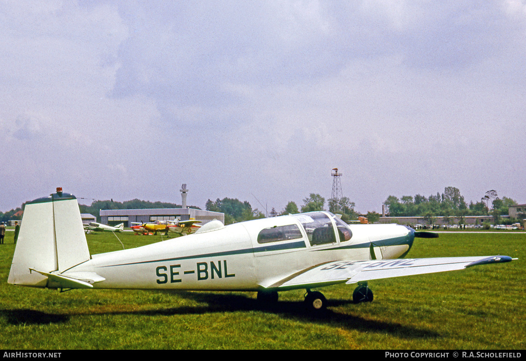 Aircraft Photo of SE-BNL | Saab 91A Safir | AirHistory.net #10920