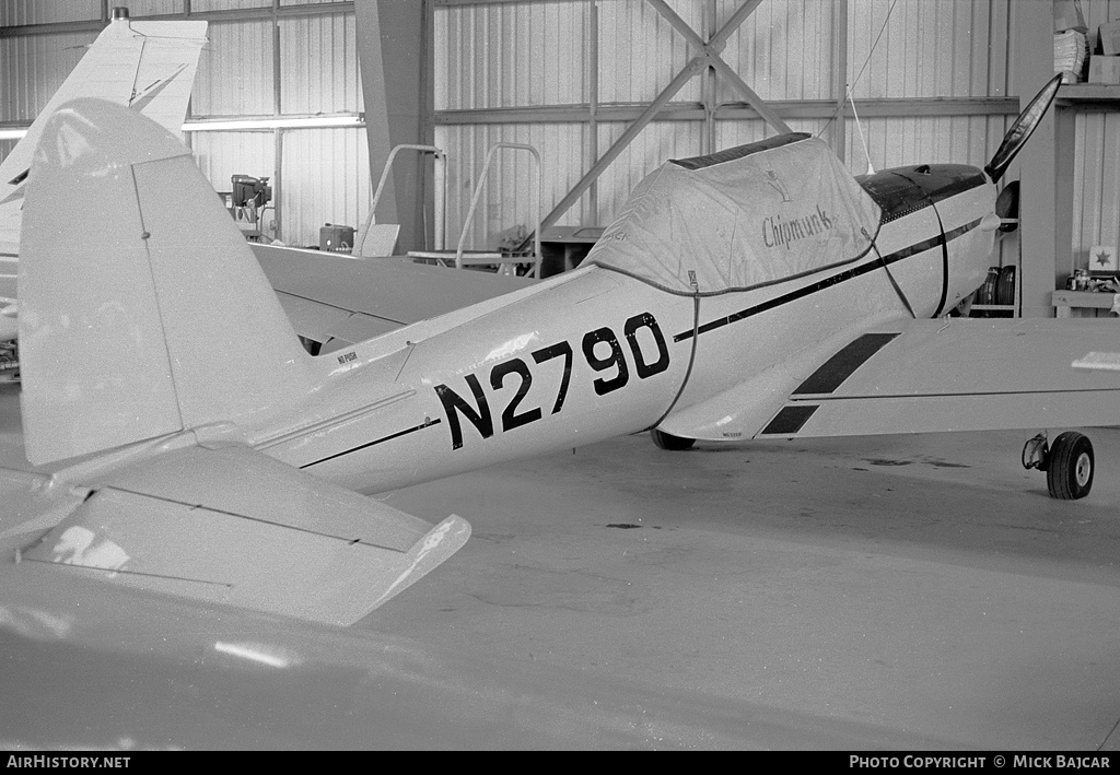 Aircraft Photo of N2790 | De Havilland DHC-1 Chipmunk Mk22 | AirHistory.net #10931