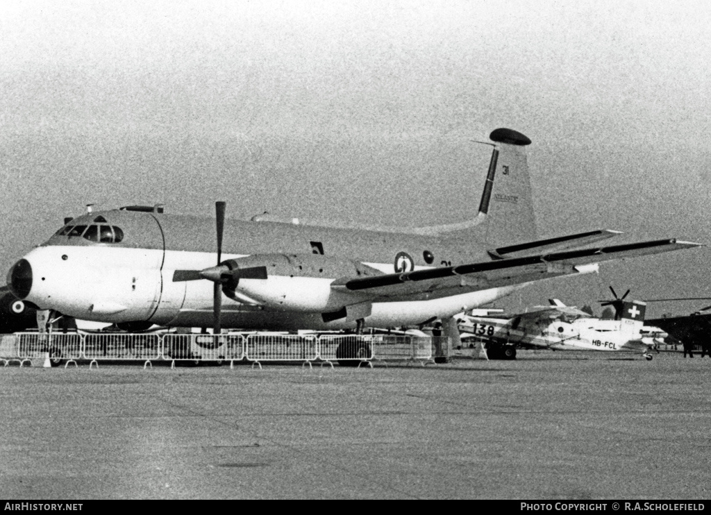 Aircraft Photo of 31 | Bréguet 1150 Atlantic | France - Navy | AirHistory.net #10967