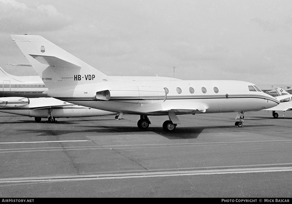 Aircraft Photo of HB-VDP | Dassault Falcon 20E | AirHistory.net #10986