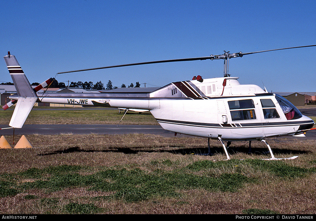 Aircraft Photo of VH-JWE | Bell 206A JetRanger | AirHistory.net #10987