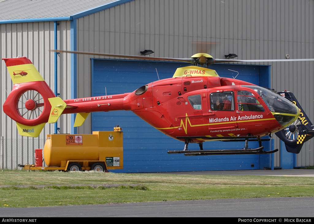 Aircraft Photo of G-WMAS | Eurocopter EC-135T-2 | Midlands Air Ambulance | AirHistory.net #10992