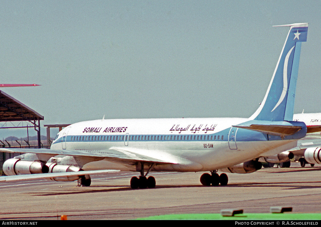 Aircraft Photo of 6O-SAW | Boeing 720-023B | Somali Airlines | AirHistory.net #11007