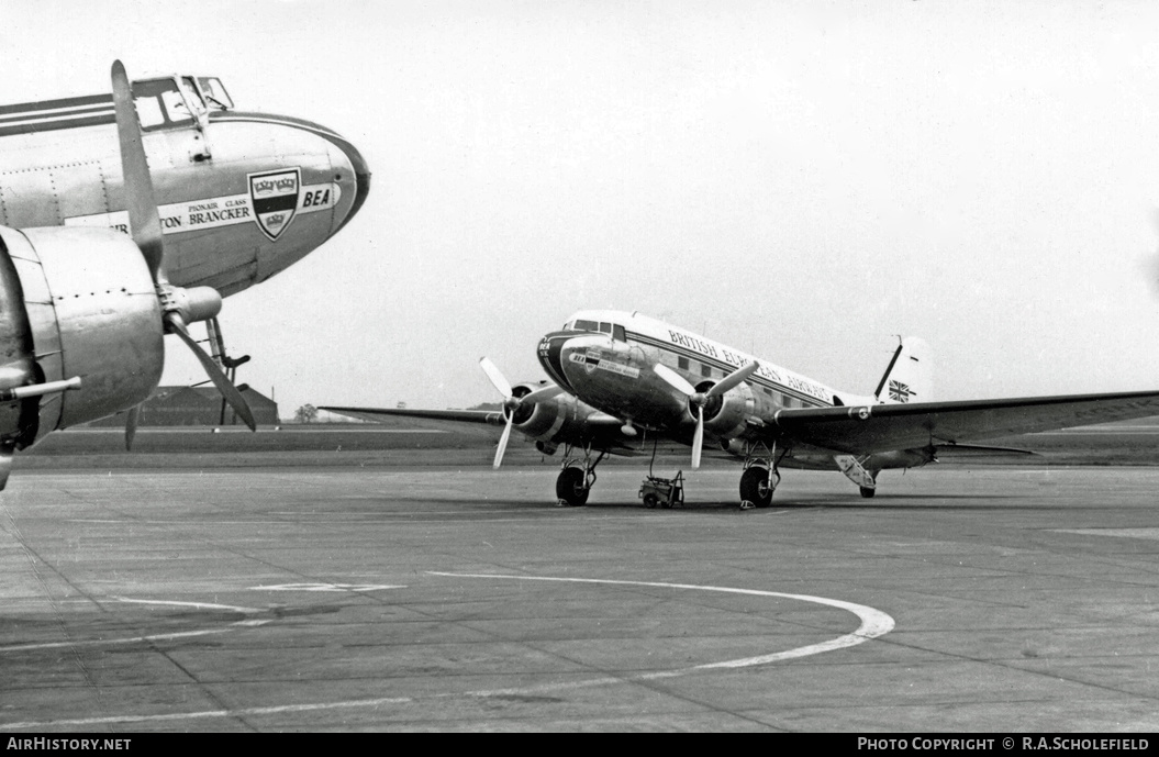Aircraft Photo of G-AGNK | Douglas C-47B Skytrain | BEA - British European Airways | AirHistory.net #11017