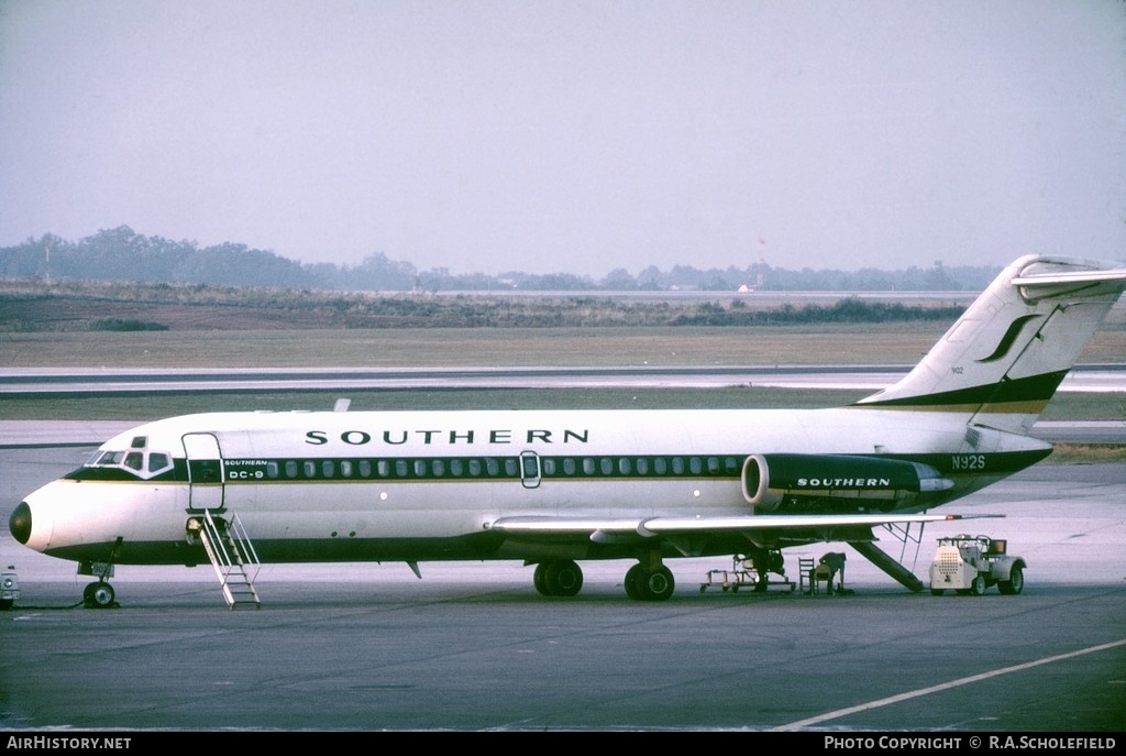 Aircraft Photo of N92S | McDonnell Douglas DC-9-15 | Southern Airways | AirHistory.net #11018
