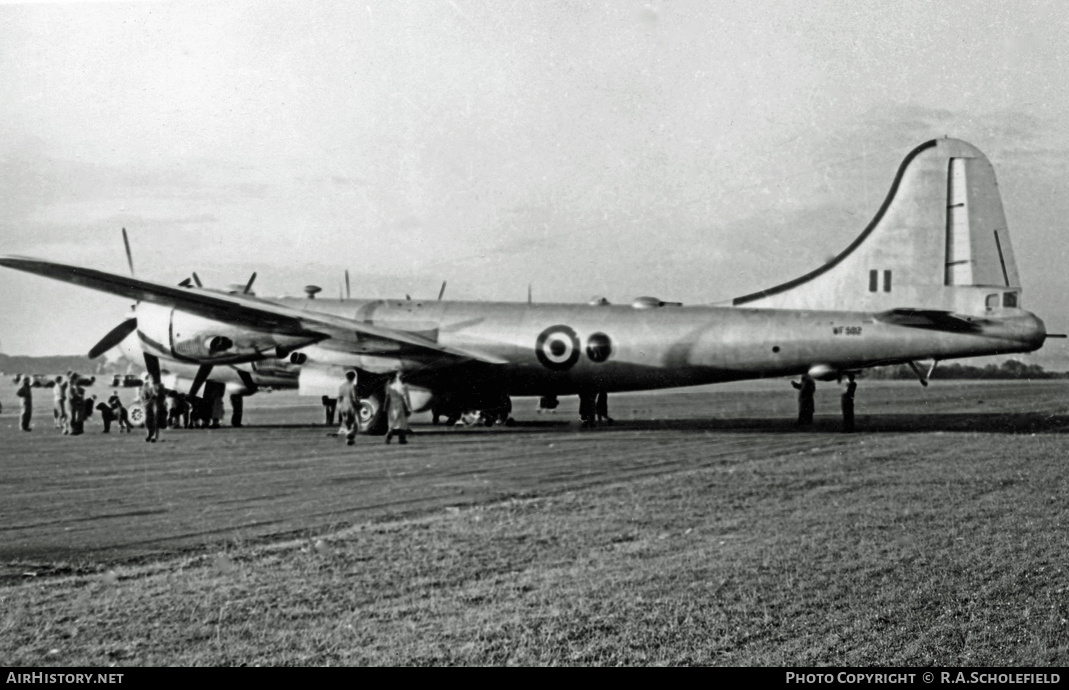 Aircraft Photo of WF502 | Boeing B-29A Washington B1 | UK - Air Force | AirHistory.net #11023