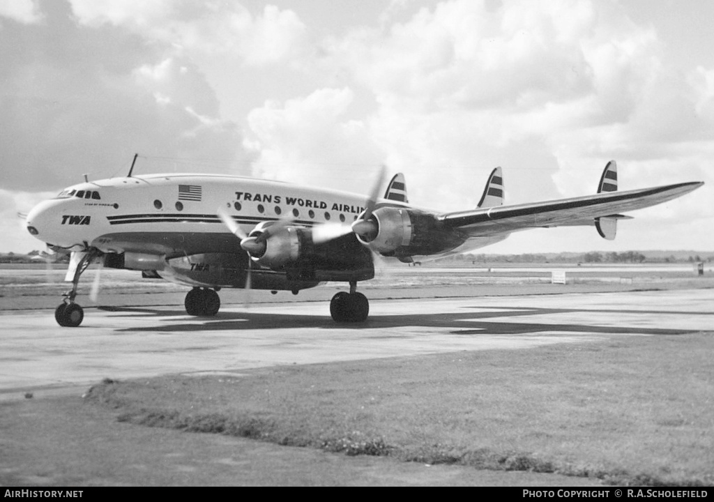 Aircraft Photo of N6022C | Lockheed L-749A Constellation | Trans World Airlines - TWA | AirHistory.net #11028