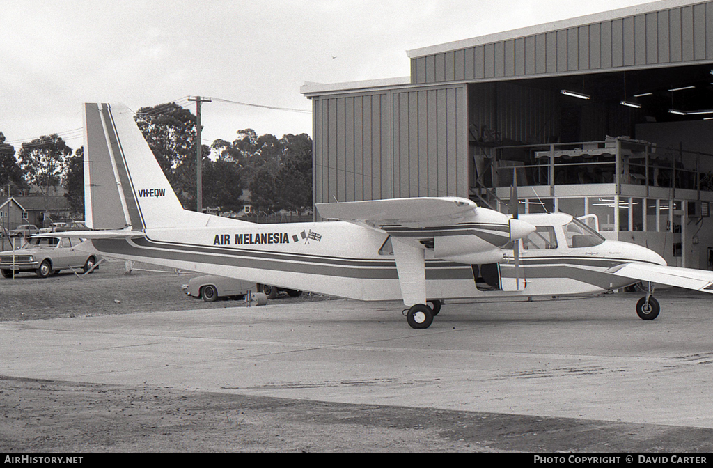 Aircraft Photo of VH-EQW | Britten-Norman BN-2A Islander | Air Melanesia | AirHistory.net #11033