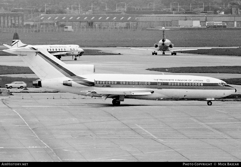 Aircraft Photo of JY-HMH | Boeing 727-30 | Hashemite Kingdom of Jordan | AirHistory.net #11039