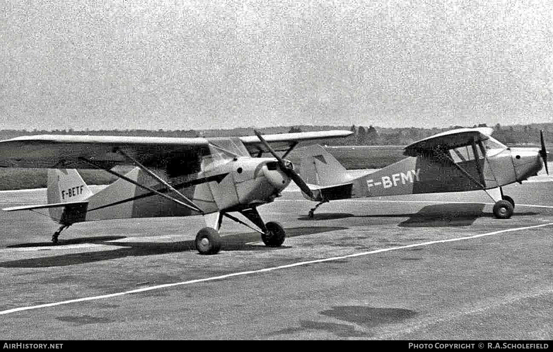 Aircraft Photo of F-BETF | Piper PA-15 Vagabond | AirHistory.net #11046