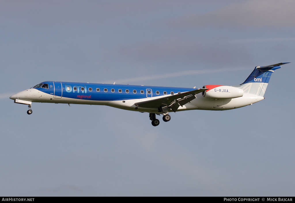 Aircraft Photo of G-RJXA | Embraer ERJ-145EP (EMB-145EP) | BMI Regional | AirHistory.net #11049