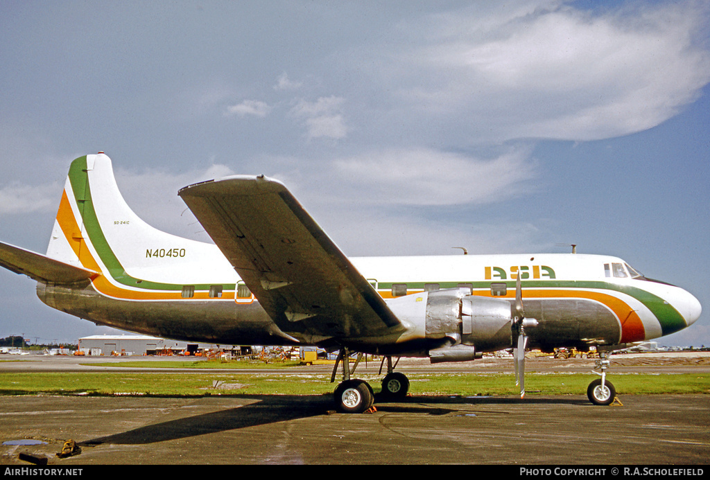 Aircraft Photo of N40450 | Martin 404 | ASA - Atlantic Southeast Airlines | AirHistory.net #11065