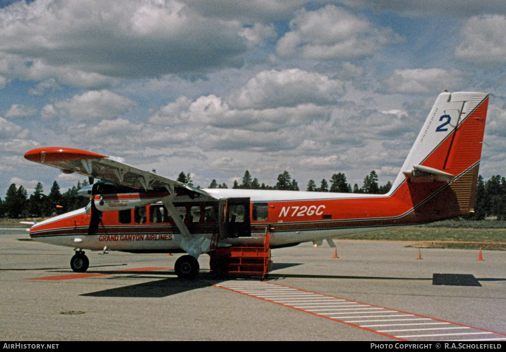 Aircraft Photo of N72GC | De Havilland Canada DHC-6-300 VistaLiner | Grand Canyon Airlines | AirHistory.net #11068