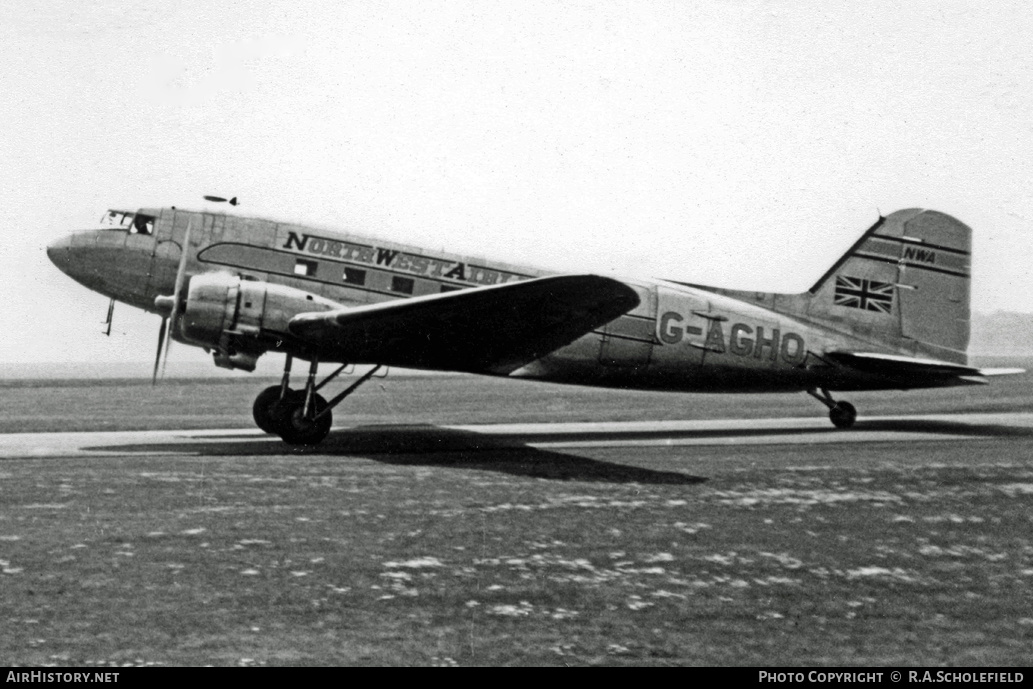 Aircraft Photo of G-AGHO | Douglas C-47A Skytrain | North West Airlines | AirHistory.net #11070