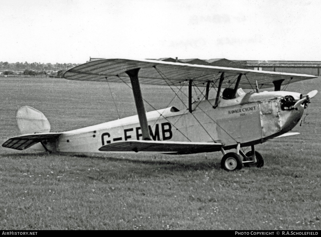 Aircraft Photo of G-EBMB | Hawker Cygnet 1 | Hawker Aircraft | AirHistory.net #11080