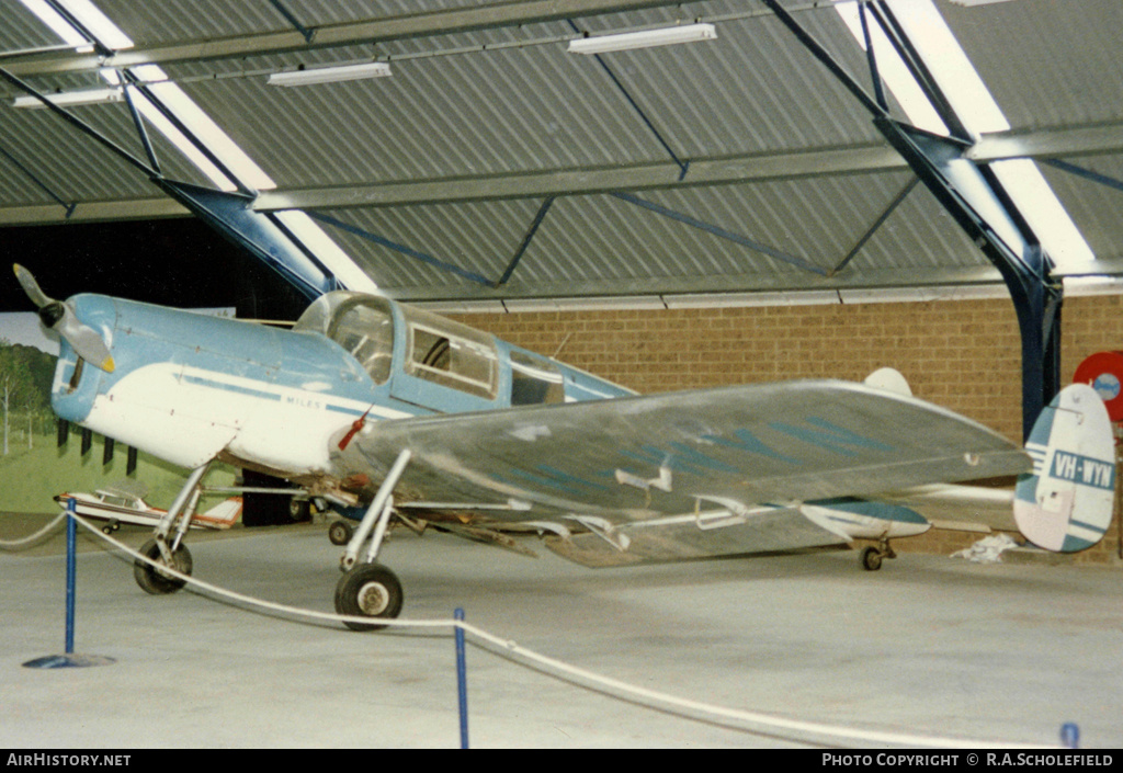 Aircraft Photo of VH-WYN | Miles M.38 Messenger 4A | AirHistory.net #11087