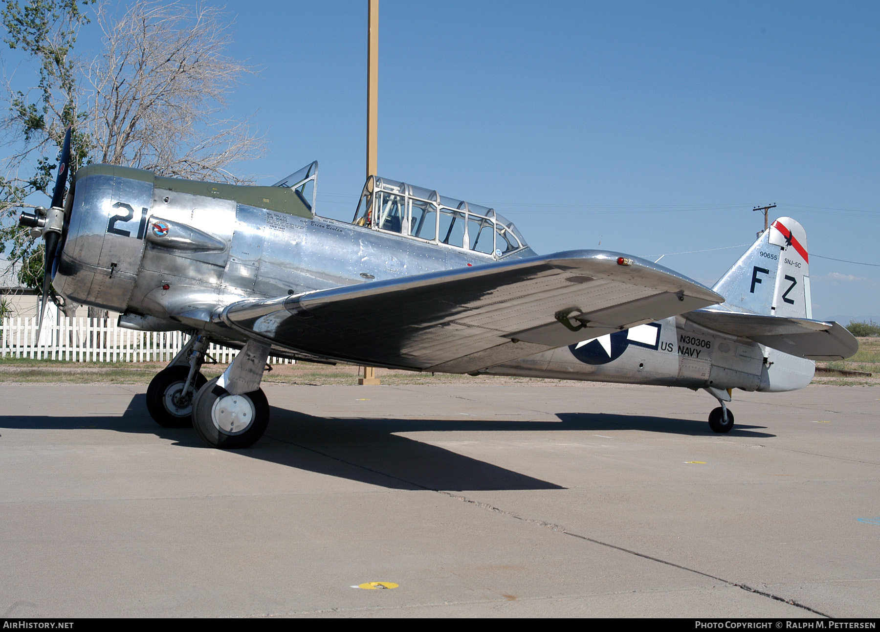 Aircraft Photo of N30306 | North American SNJ-5 Texan | AirHistory.net #11130