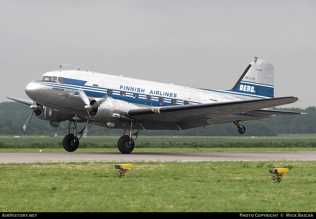 Aircraft Photo of OH-LCH | Douglas DC-3(CF) | Airveteran | Aero - Finnish Airlines | AirHistory.net #11141