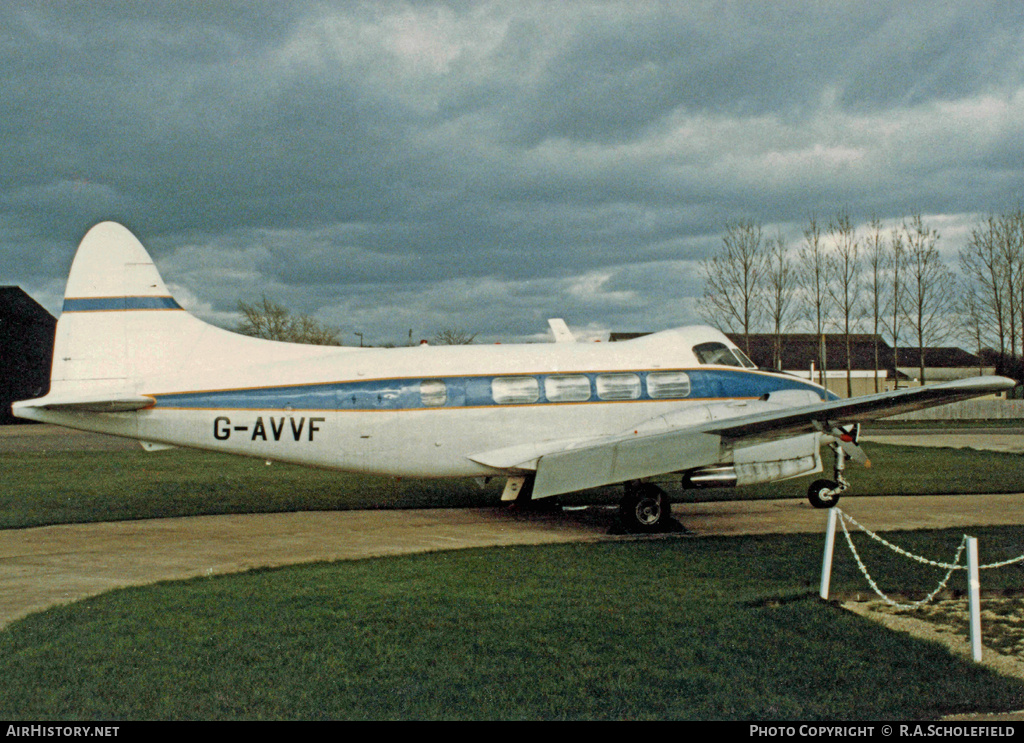 Aircraft Photo of G-AVVF | De Havilland D.H. 104 Dove 8 | AirHistory.net #11143