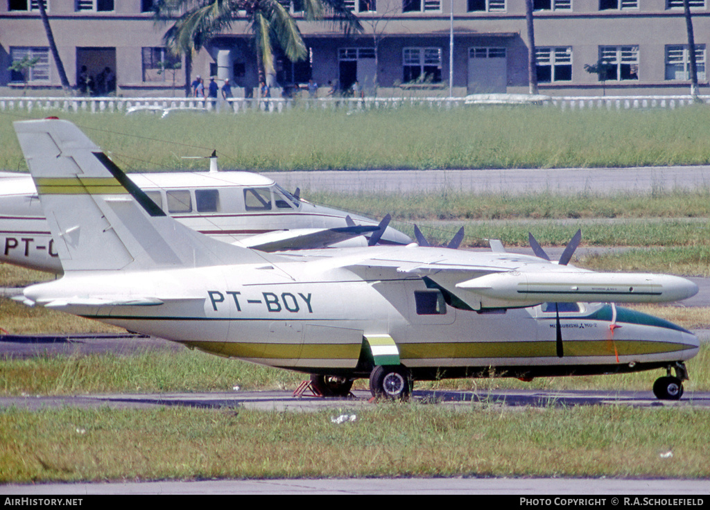 Aircraft Photo of PT-BOY | Mitsubishi MU-2F (MU-2B-20) | AirHistory.net #11152