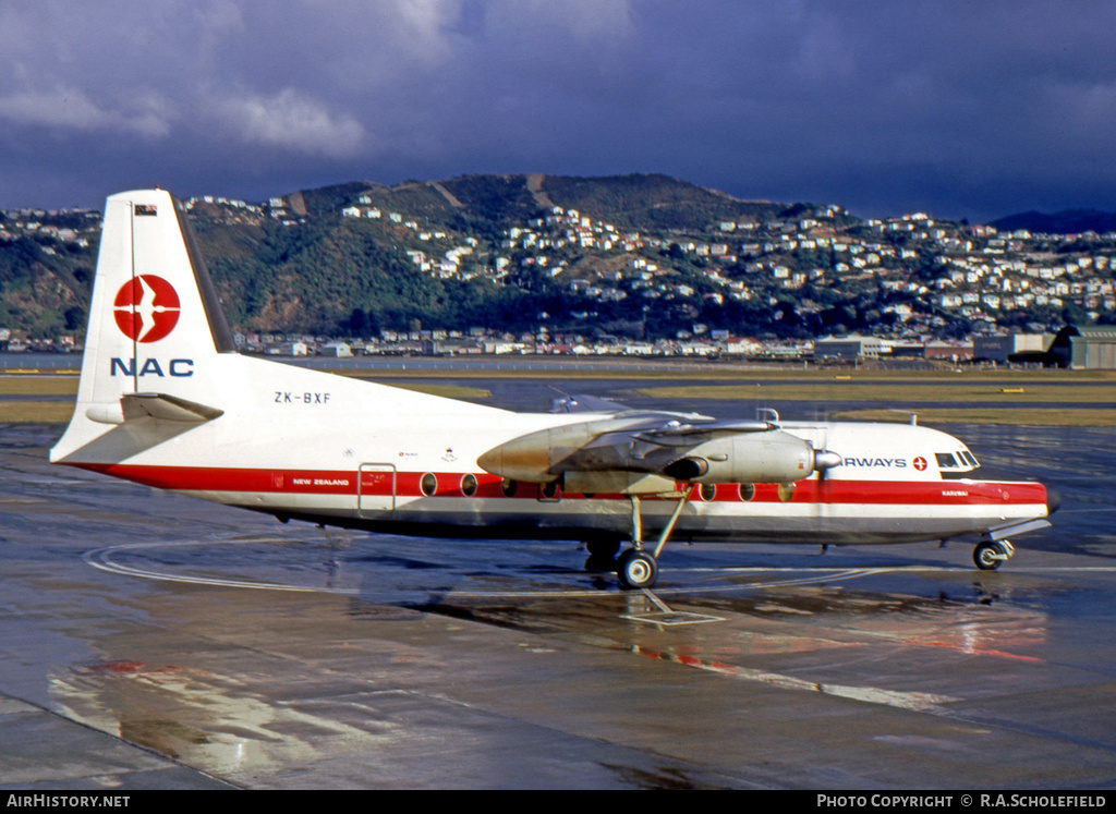 Aircraft Photo of ZK-BXF | Fokker F27-100 Friendship | New Zealand National Airways Corporation - NAC | AirHistory.net #11159