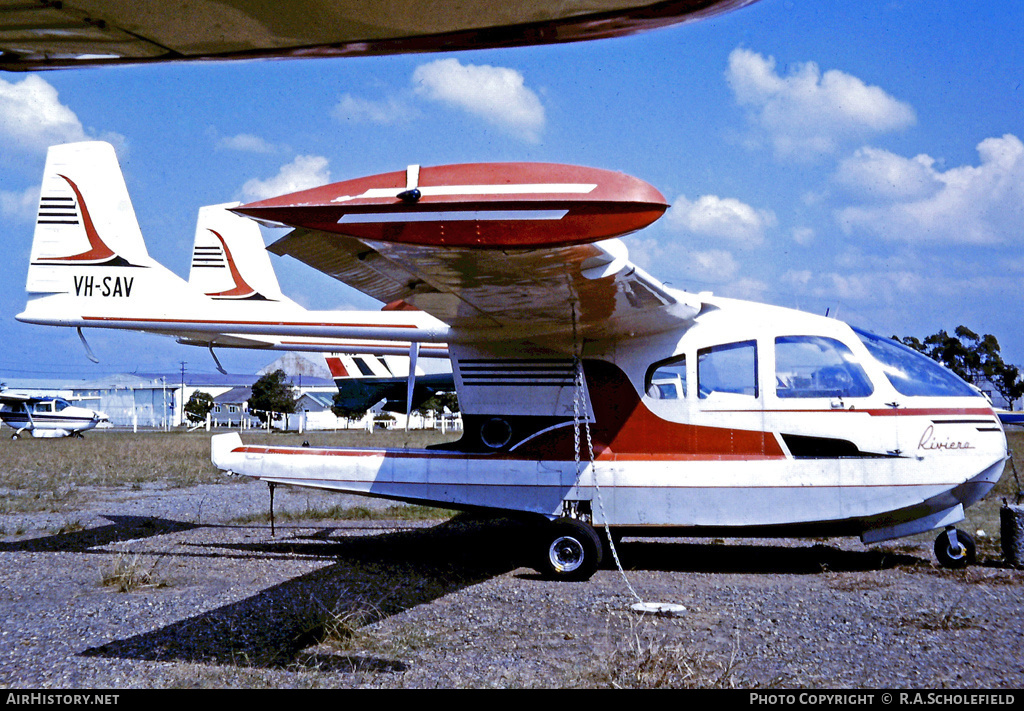 Aircraft Photo of VH-SAV | SIAI-Marchetti FN-333 Riviera | AirHistory.net #11163