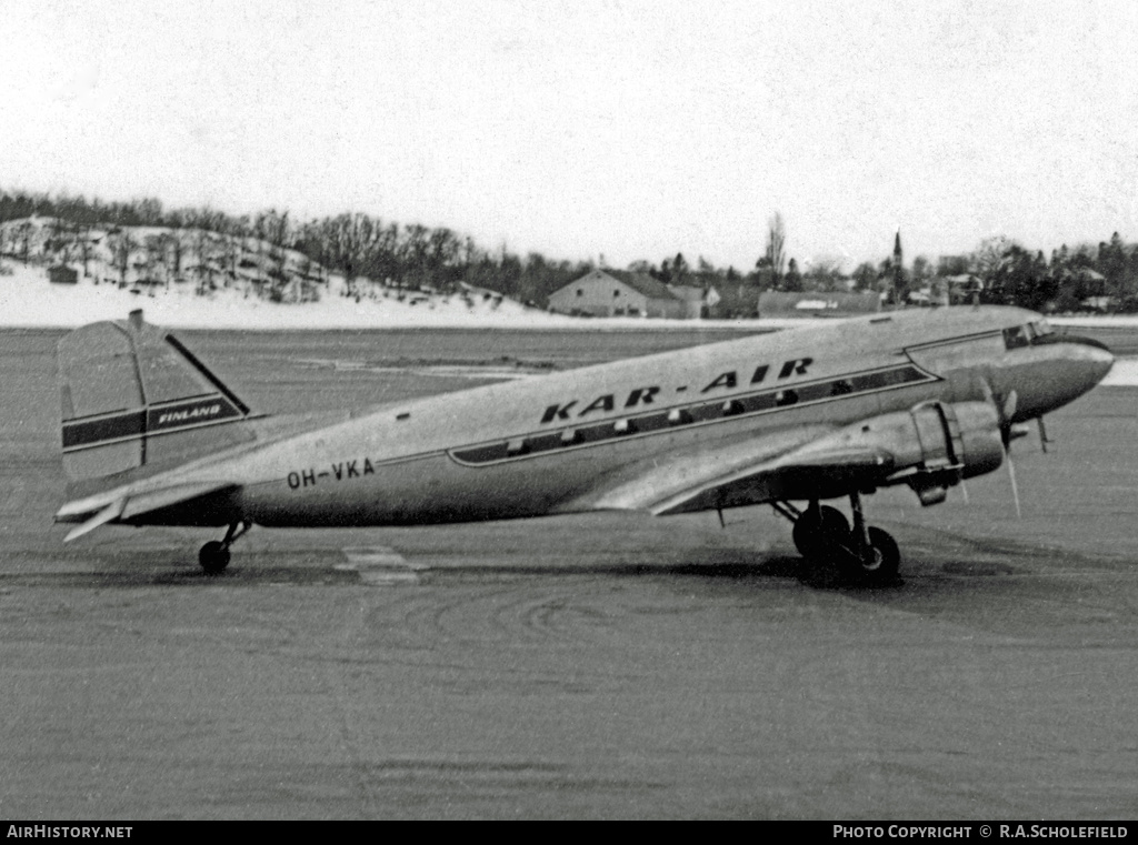 Aircraft Photo of OH-VKA | Douglas C-53B Skytrooper | Kar-Air | AirHistory.net #11164